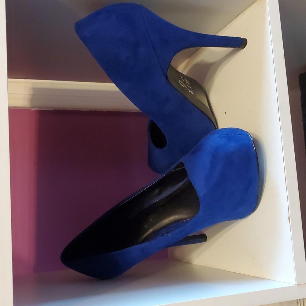 Mix No. 6 Vibrant Blue Heels - Picture 4 of 4